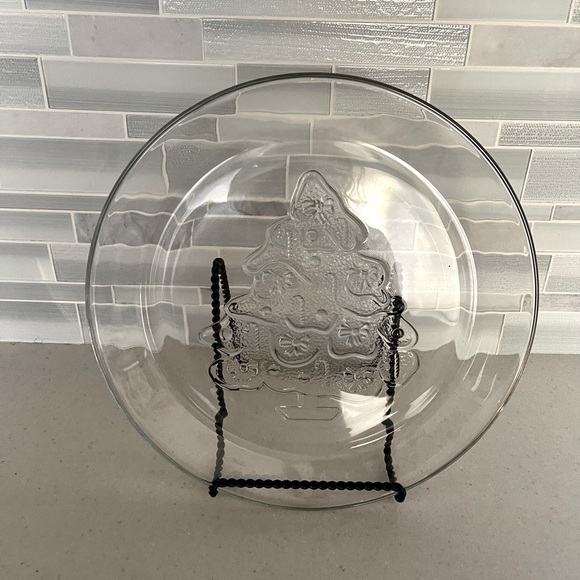 Glass Holiday Serving Platter - Picture 2 of 8